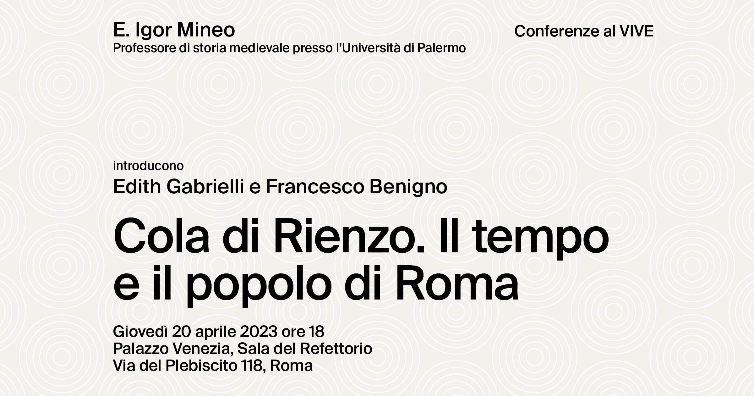 AL CENTRO DI ROMA. Storia, arte, architettura e musica al Vittoriano e Palazzo Venezia/ “Cola di Rienzo. Il tempo e il popolo di Roma”